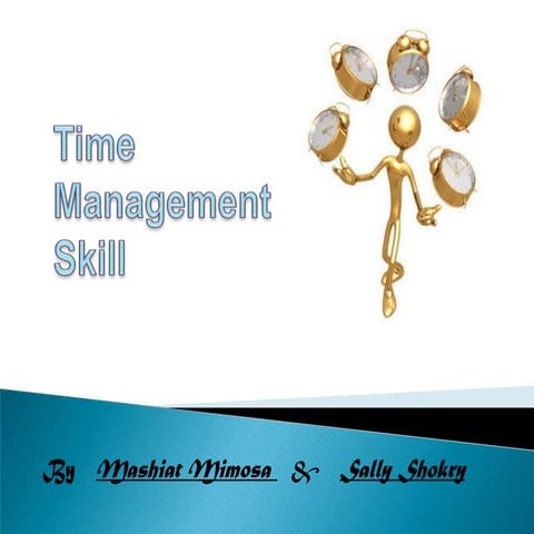 Time management skill