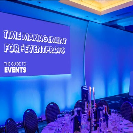 Time Management for #Eventprofs