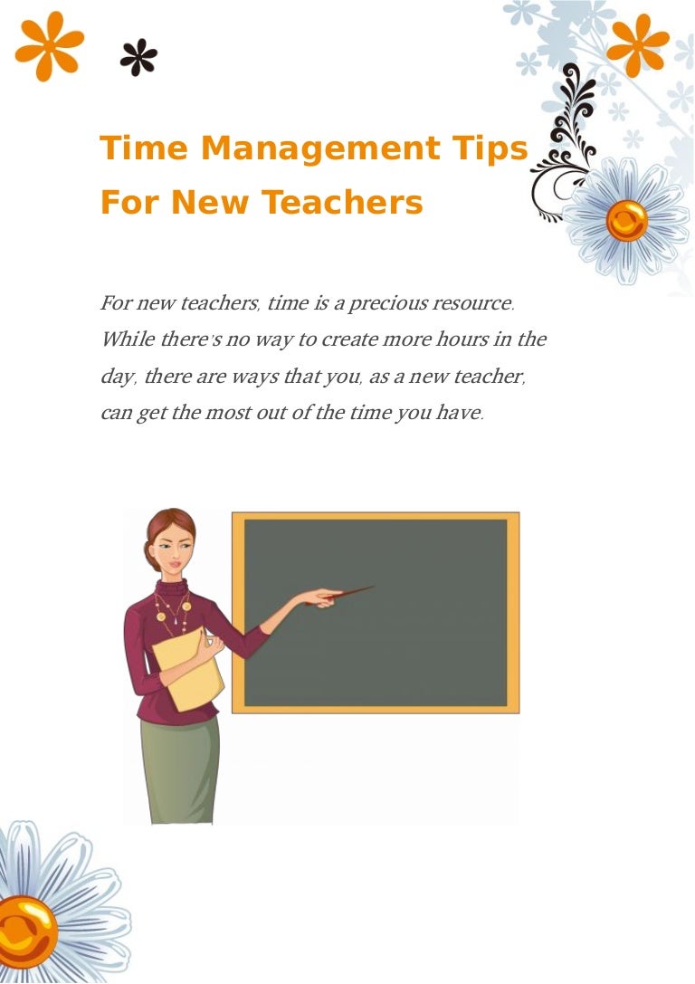 Time Management Tips For New Teachers