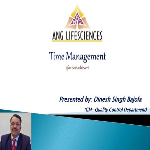 Time management training