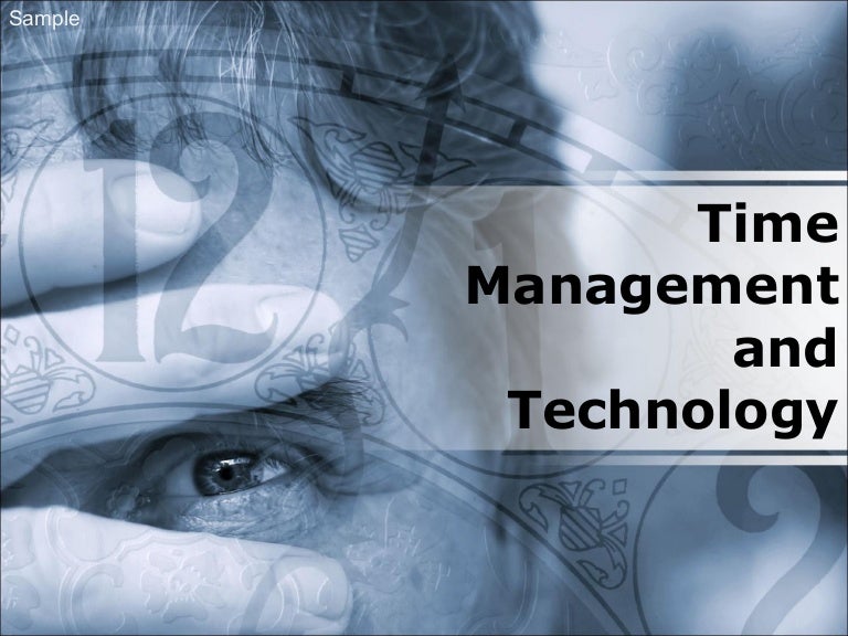 Time Management and Technology