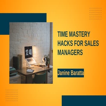 Janine Baratta's Time Mastery Toolkit | PDF