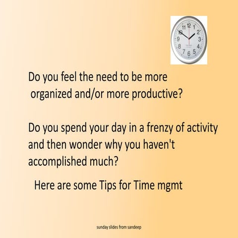 Time Mgmt