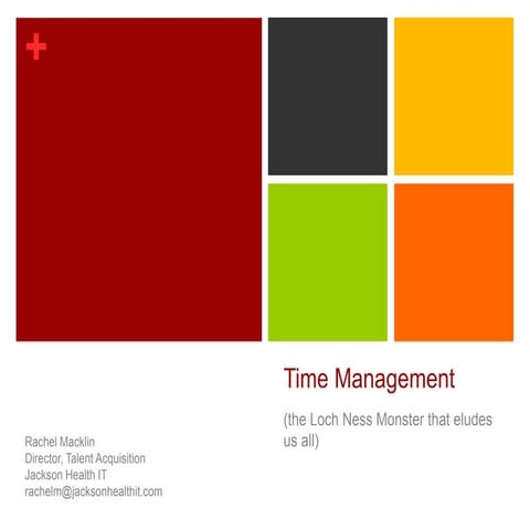 Time Management Training