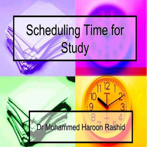 Time management for students