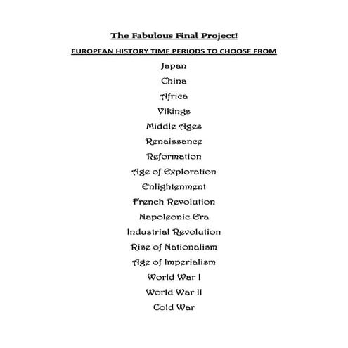 Time periods | DOCX