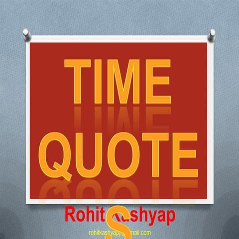 Time Quotes