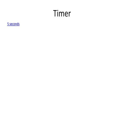 Timer | PPTX