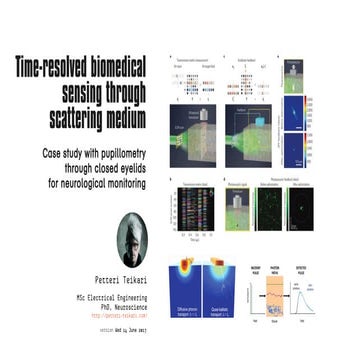 Time-resolved biomedical sensing through scattering medium