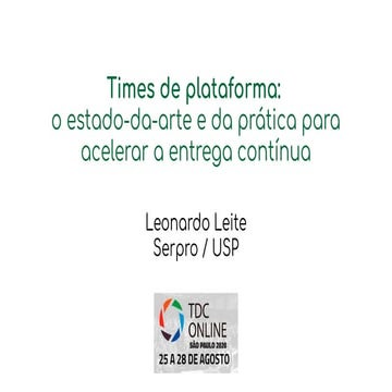 Times plataforma-tdc2020