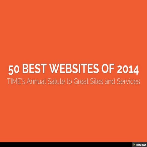 Times 50 Best Websites of 2014 