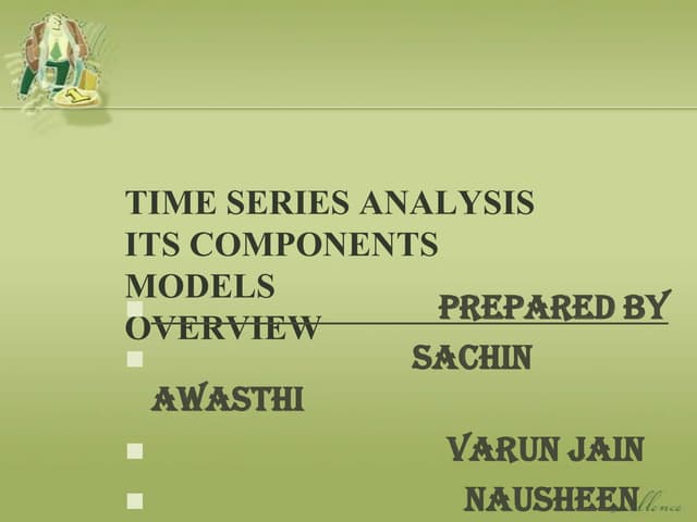 time series analysis