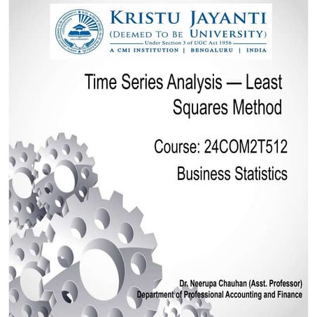 Time Series_ Statistics_Least Square Method