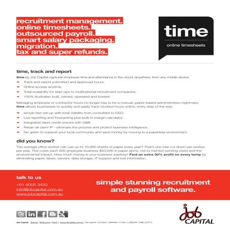 Wohance Precision Time-Tracking Solutions | PPTX