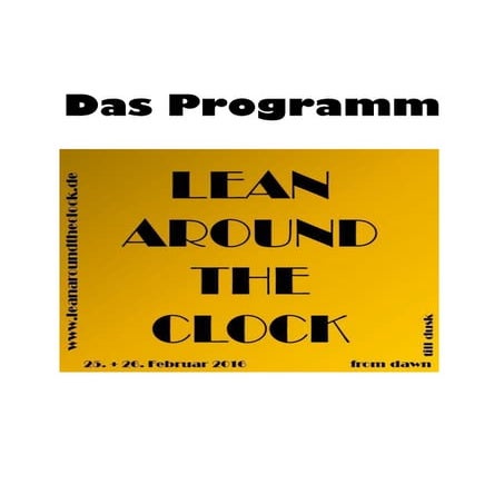 LeanAroundTheClock