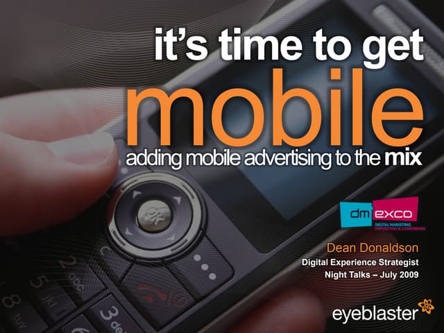 Time To Get Mobile