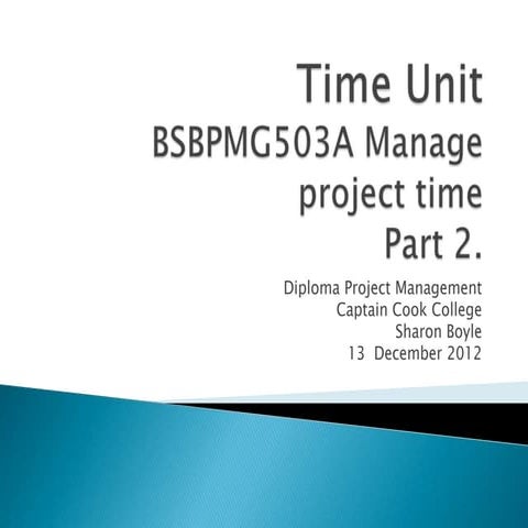 Time unit 2012 nov part 2.