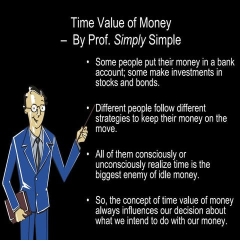 time-value-of-money for bba students. The most important topic. | PPTX
