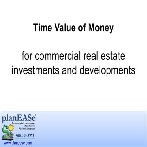 Time Value of Money (Discounting Cash Flows)
