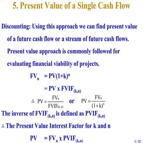 Time value of money   2