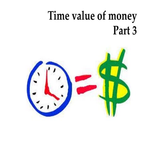 Time value of money part 3