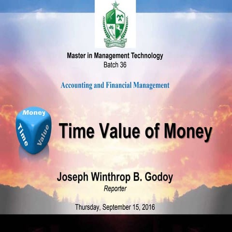 Time Value of Money