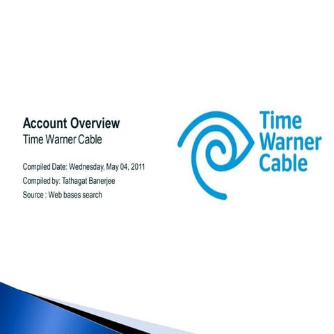 Time Warner Cable - Account Overview
