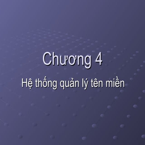 Tìm hiều hệ thông tên miền DNS