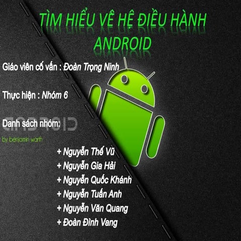 Tìm hiểu về hệ điều hành android