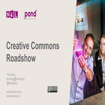 Creative Commons and Pond by Tim Kong