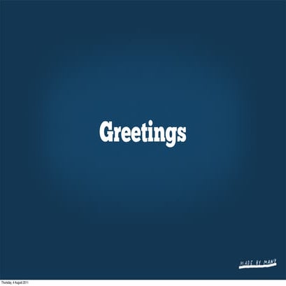 Tim Malbon How to Actually Make Something | MDW August 2011