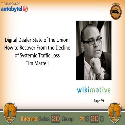 Tim Martell: Digital Dealer of the Union: How to Recover From the Decline of ...