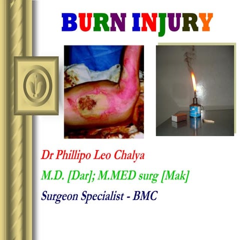 Burn Injury and introduction & physiology