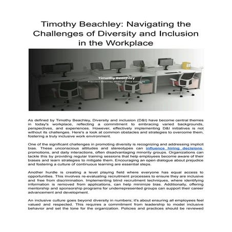 Timothy Beachley_ Navigating the Challenges of Diversity and Inclusion in the...