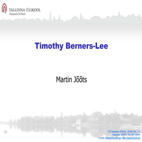 Timothy Berners-Lee