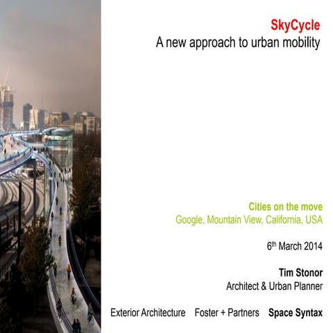 SkyCycle - a new approach to urban mobility | PDF