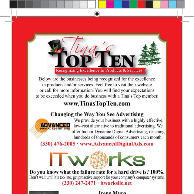 Tinas Top 10 December 2010 Final