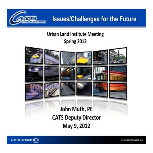 Cats: Issues/Challenges for the Future