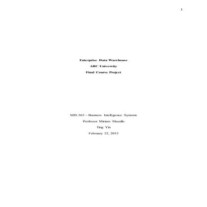 Business Intelligence