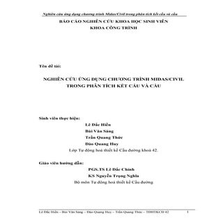 Tinh cau bang midas nckh sinh vien