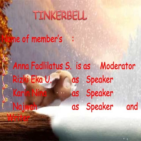 Tinkerbell | PPTX