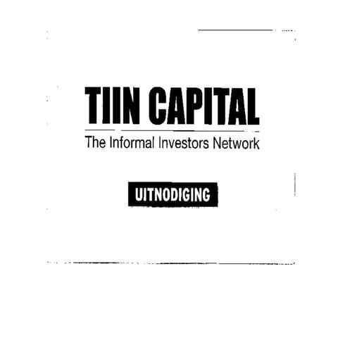 Tinn Capital 2010 piet van vugt