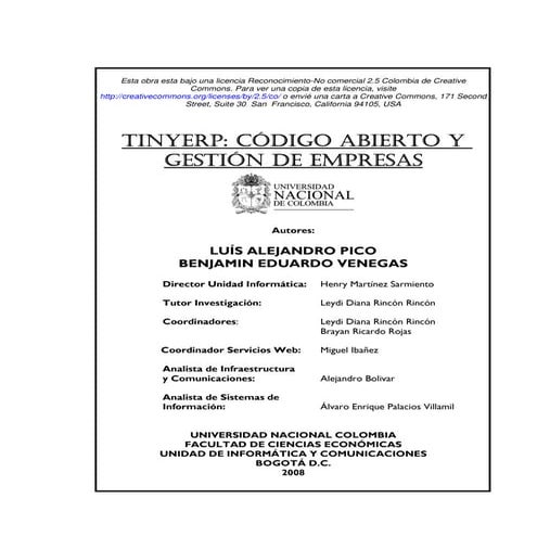 DocOpenERP - Tiny erp4.2