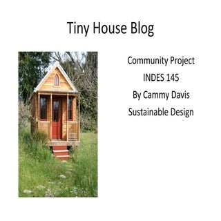 Tiny House Blog