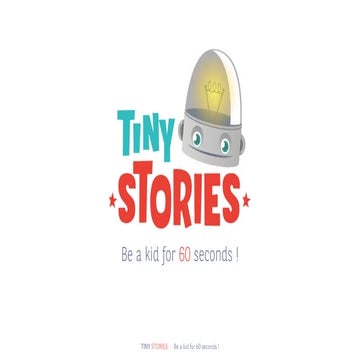 Tiny stories Pitch