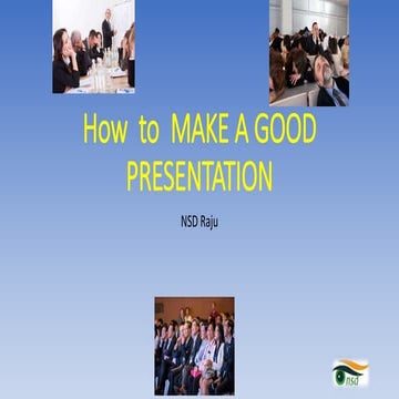 Tipe for good presentation | PPT