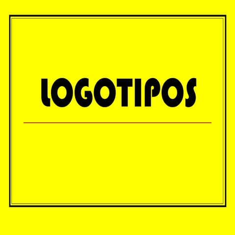 Tipo de logotipos