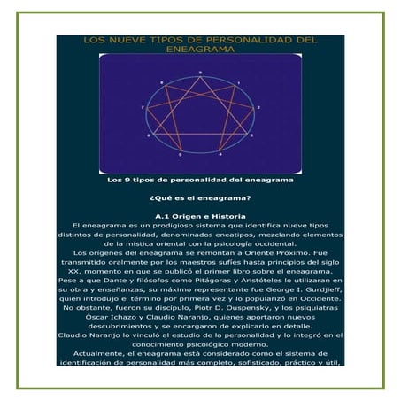 Tipo de personalidad nueve