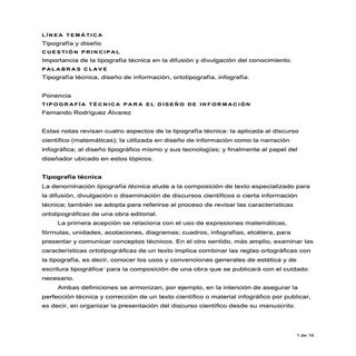 Tipografía técnica para el diseño d...