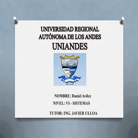 Tipologia de proyectos